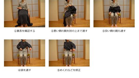 更衣動作の手順と問題の対応方法について – 関門バリアフリー観光