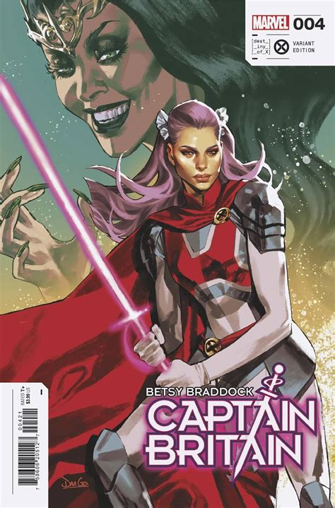 Betsy Braddock: Captain Britain #4 (Davi Go Cover) | Fresh Comics