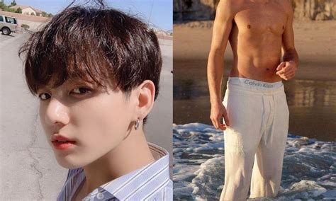 bts jungkook set   calvin klein model  sensual photoshoot