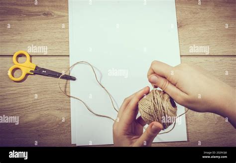 materials  tools  hand work  art   desk stock photo alamy