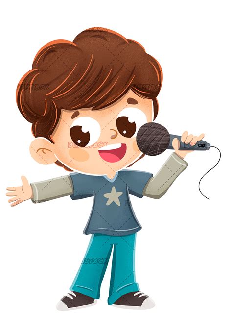 Girl Singing Microphone Clipart at Mary Reilly blog