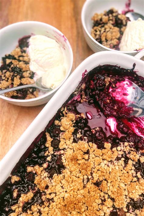 Frozen Blueberries Crisp at Brett Augustine blog