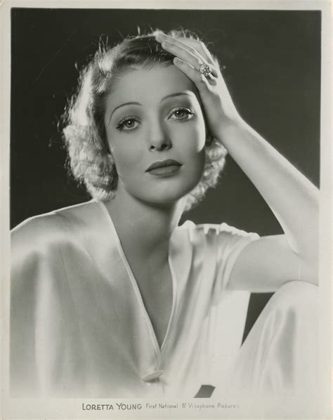 Portrait of Loretta Young, 1930's | Loretta young, Loretta, Hollywood