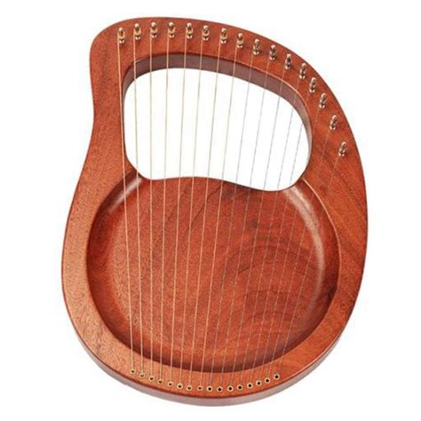 cordes en bois lyre harpe cordes en metal acajo grandado