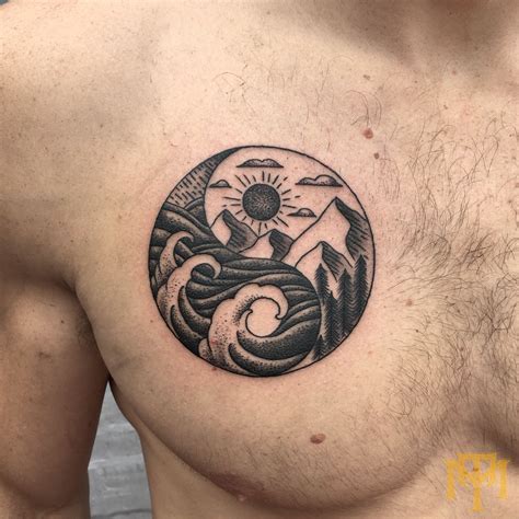 yin yang tattoo 1