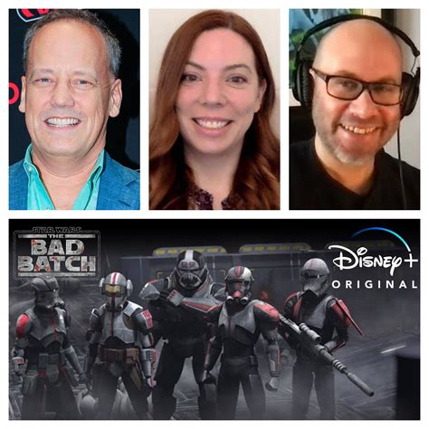 Star Wars: The Bad Batch Press Conference - Dee Bradley Baker, Jennifer