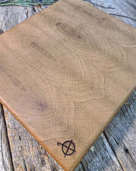 Oak End Grain | Compass Woodworks Co