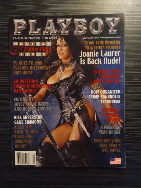 Mavin | Playboy Magazine January 2002 Joanie Laurer