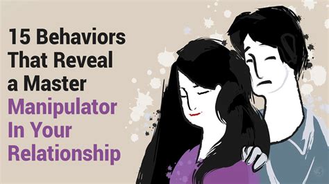 behaviors  reveal  master manipulator   relationship
