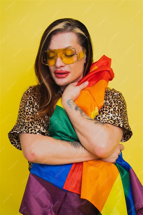 Premium Photo | Transsexual male portrait conceptual support for gay