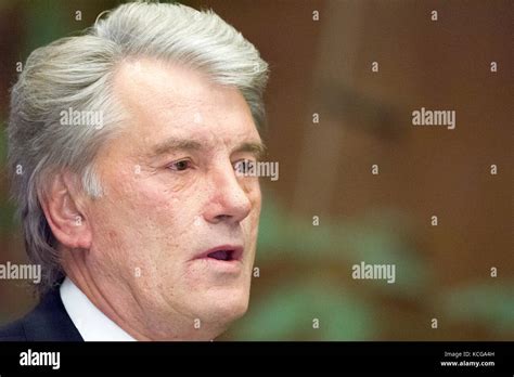 Former President of Ukraine, Viktor Yushchenko, celebrating 74th ...