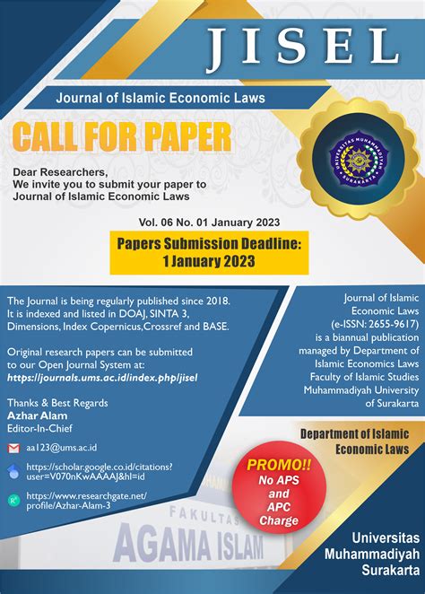 Journal of Islamic Economic Laws