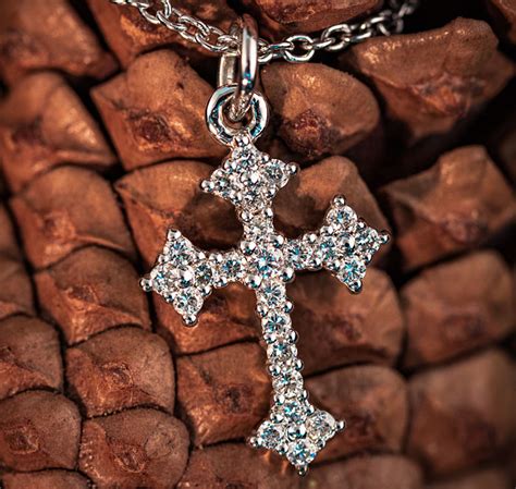 Diamond Cross Pendant - Albert Kaz Jewelry