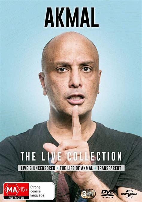 Akmal: The Live Collection (DVD) : Akmal Saleh, Jim Hare: Amazon.com.au: Movies & TV