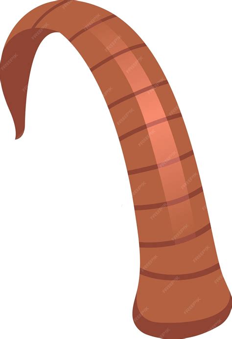 Cuerno de oryx del Sahara | Vector Premium