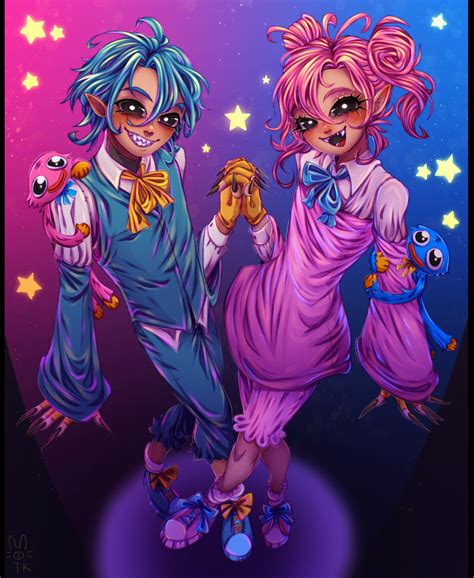 ArtStation - Huggy Wuggy and Kissy Missy