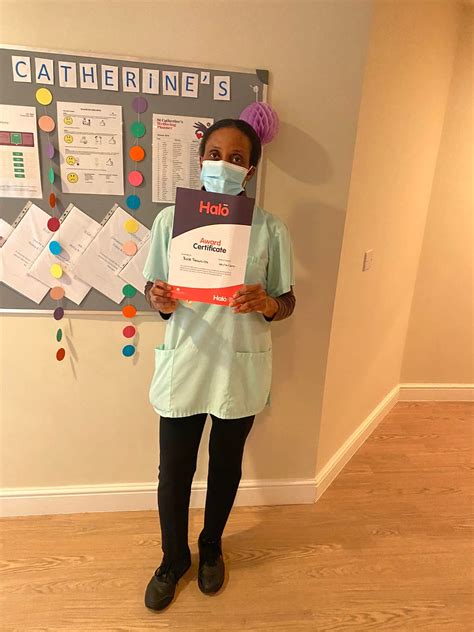 Congratulations to Rose on... - St Catherines Care Home