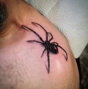 Black Widow Tattoo Meaning With 105+ Thrilling Tattoo Images For ...