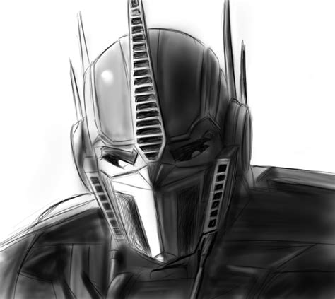 Optimus Prime sketch by Raikoh-illust on DeviantArt