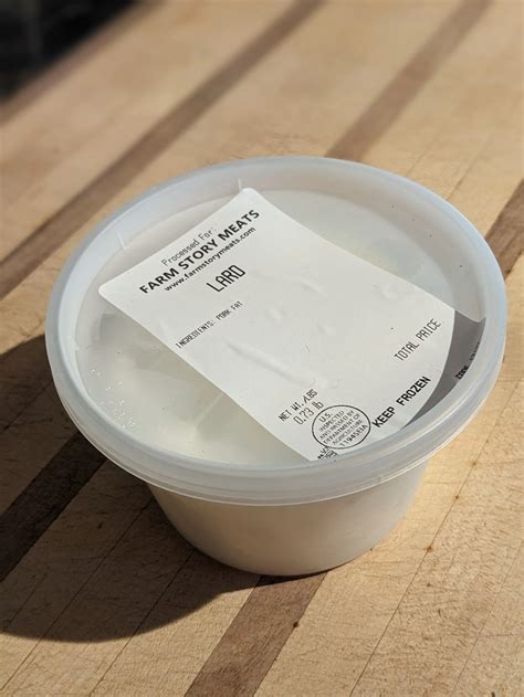Pork Lard — FARM STORY MEATS