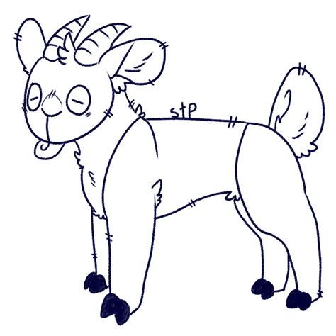 Goat Base free by statictelevisionpunk on DeviantArt