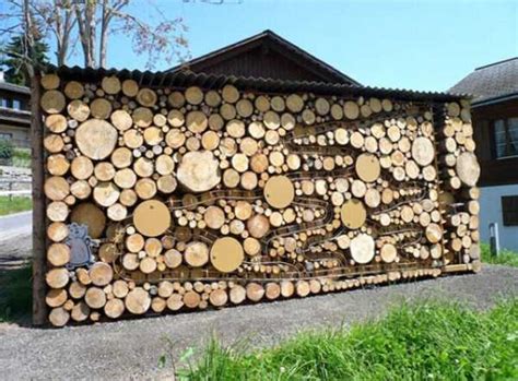 27 Awesome Examples of Firewood Stacking Art | KLYKER.COM