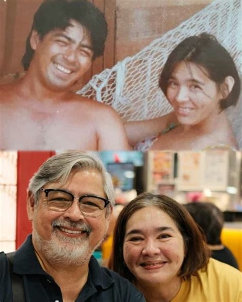 Francia - Joel Torre and his wife, Cristy Azcona-Torre. The image shows