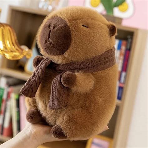 Capybara Stuffed Animal,Capybara Plush,Baby Doll for Toddlers 1-3,Cute