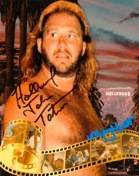 John Tatum Missy Hyatt Dual signed 8x10 Photo – Signed By Superstars
