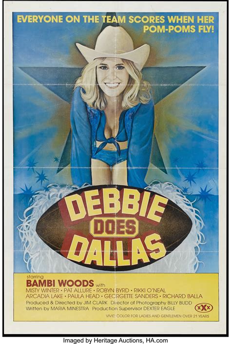 Debbie Does Dallas (Numa, 1978). One Sheet (27" X 41"). Adult. | Lot
