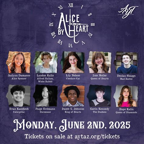 🕰️ Return to Wonderland! 🕰️ The... - Actor's Youth Theatre | Facebook