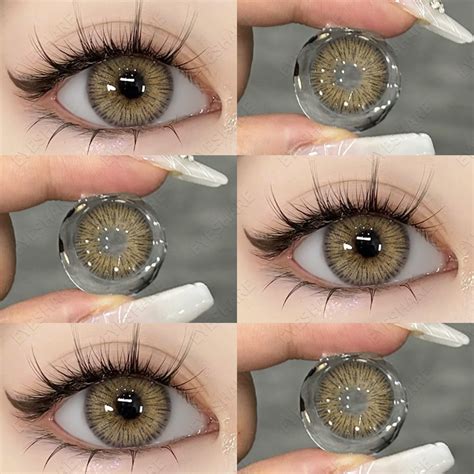 COD Softlens Mata Normal DIVA/AURORA Sepasang Lensa Kontak Warna Lensa ...