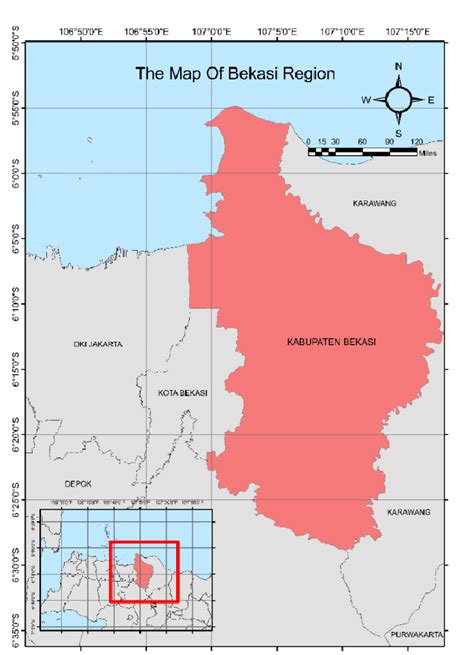 20+ Bekasi Indonesia Map