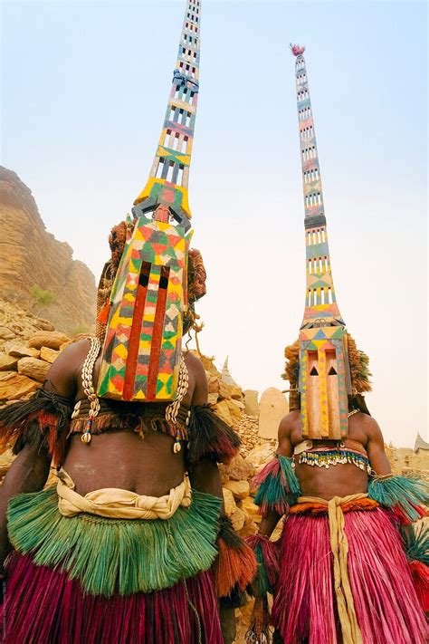 "Africa, West Africa, Mali, Dogon Country, Bandiagara Escarpment