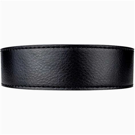 Ebony Black PreciseFit™ Ratchet Belt Leather Strap