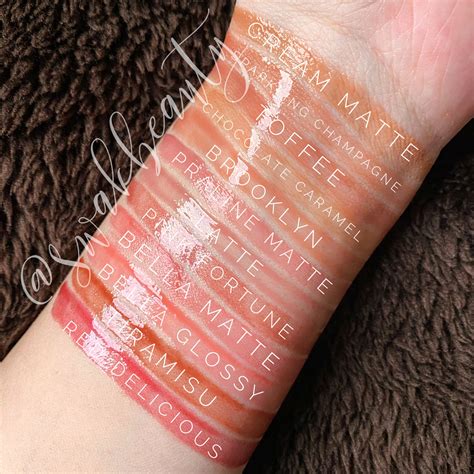 Natural Nude Gloss Collection Comparison Swatches – swakbeauty.com