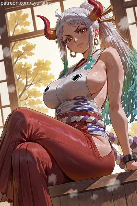 Yamato (One Piece) | LyuraiArt by LyuraiArt on DeviantArt