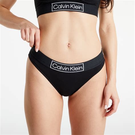 Panties Calvin Klein Reimagined Heritage Thong Black | Footshop