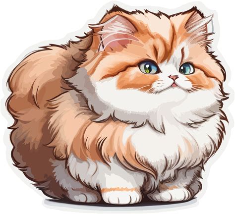 Fluffy Muchkin Cat Illustration in AI Generative 26792800 PNG