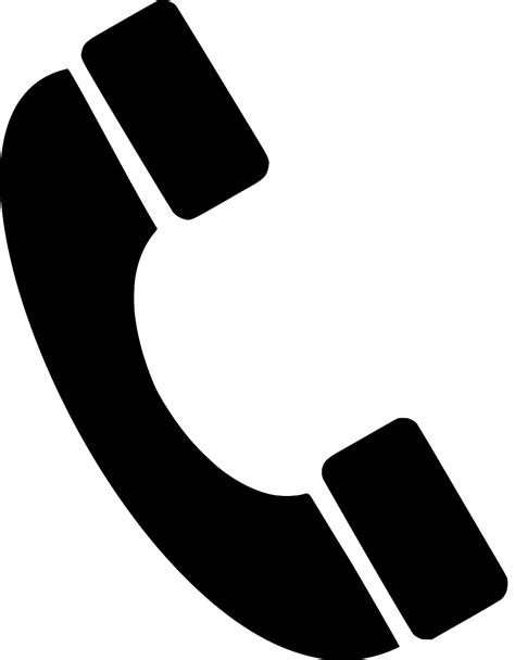 svg telephone call symbol  svg image icon svg silh