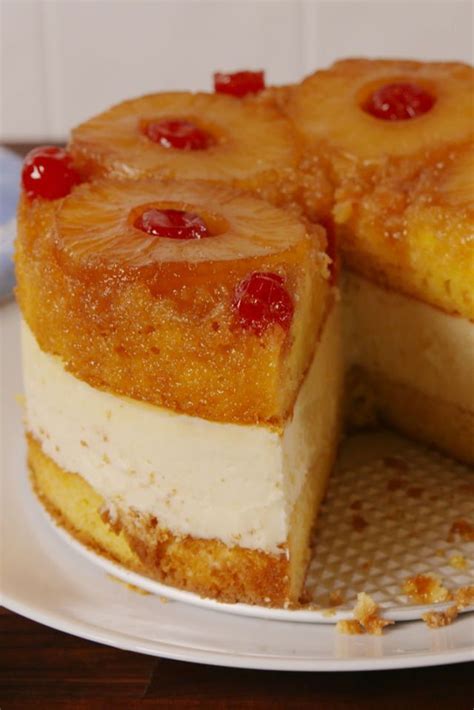 Pineapple Cream Cheese Cake - Recipes Service