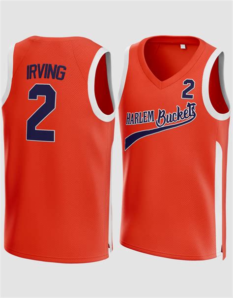 Kyrie Irving #2 Uncle Drew Harlem Buckets Jersey - 99Jersey®: Your Go ...