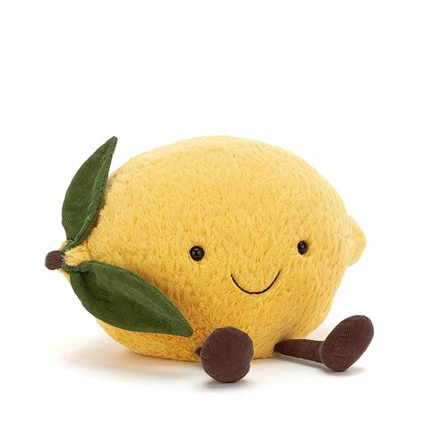 Jellycat Amuseable Lemon Soft Teddy Toy