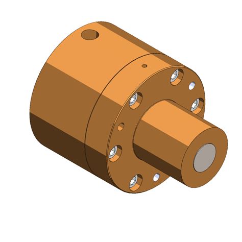 single acting spring return hydraulic cylinder series