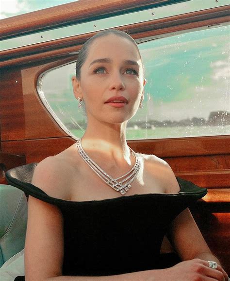 Emilia Clarke ♡ | Emilia for the Chaumet Gala Dinner 2024 💗 | Instagram
