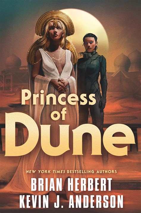 Cover art for 'Princess of Dune', new book coming October 3. Art by ...