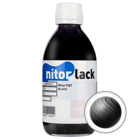Tinta Nitorlack Negra de 250 ml para Madera | LB Luthier