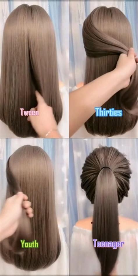 quick  easy hairstyles  busy moms  glamorous  minutes