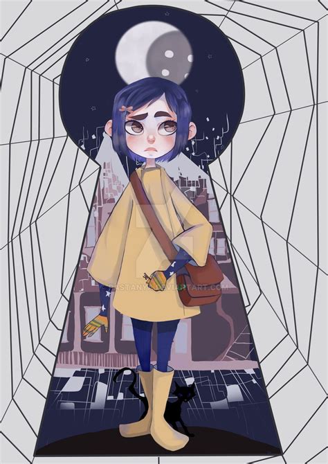 Coraline Jones by PastaNya on DeviantArt in 2020 | Coraline art, Coraline jones, Tim burton art