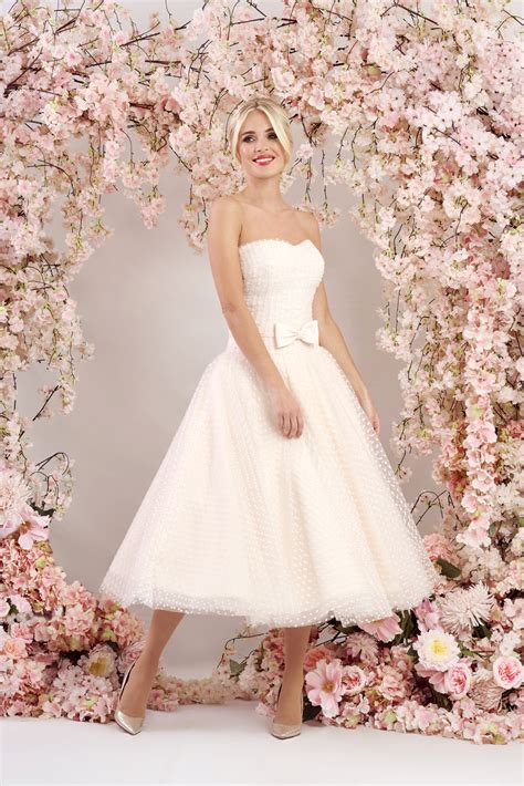 Ballerina Length Wedding Dress
